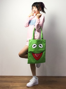 椎名成美さん（レディース・160cm）の春コーディネート