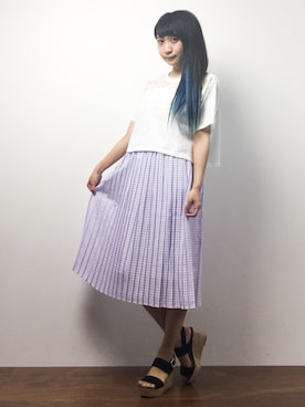 椎名成美さん（レディース・160cm）の春コーディネート