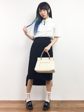 椎名成美さん(レディース・160cm)の春コーディネート