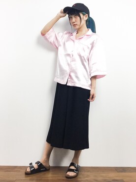 椎名成美さん（レディース・160cm）の春コーディネート