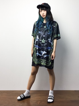 椎名成美さん（レディース・160cm）の春コーディネート