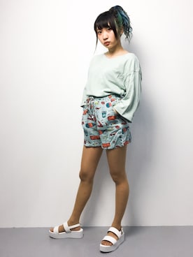 椎名成美さん（レディース・160cm）の春コーディネート