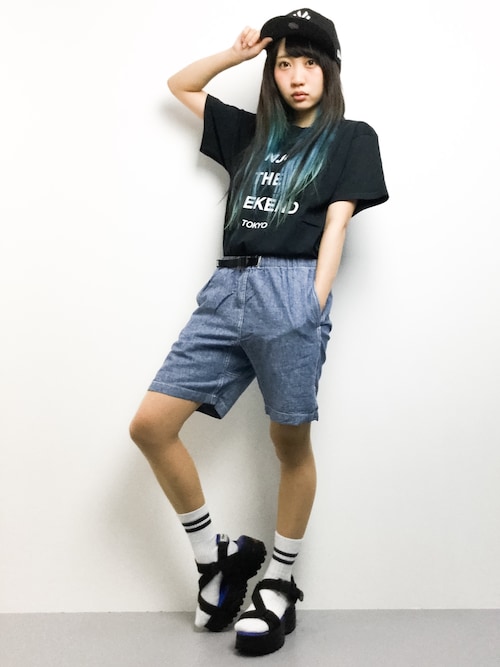 椎名成美 Zozotown Jouetieのtシャツ カットソーを使ったコーディネート Wear