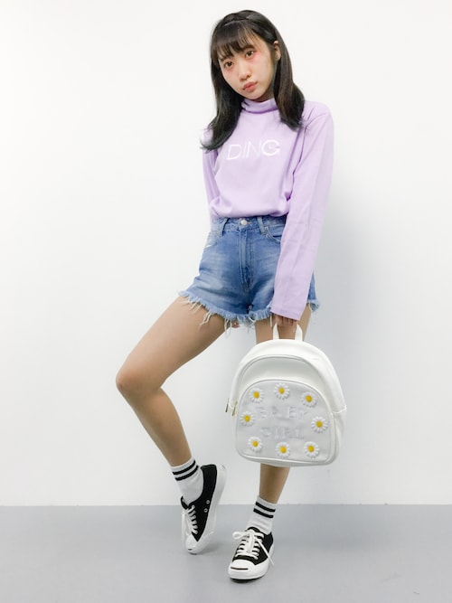 椎名成美 Zozotown Dingのtシャツ カットソーを使ったコーディネート Wear