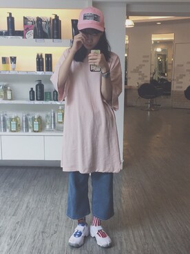 「PrettyNice」｜陳資敏さん（レディース・165cm）の夏コーディネート