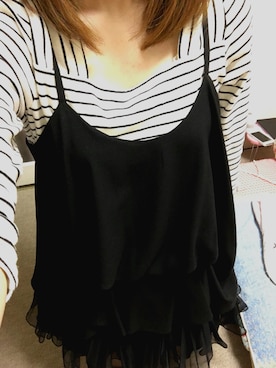 「SNIDEL（スナイデル）のアイテム（チュニック）」を使った、ゆうちむさん（レディース・150cm）の冬コーディネート