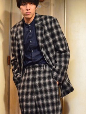 「NAKAI」｜SAIさん（メンズ・179cm）の秋コーディネート