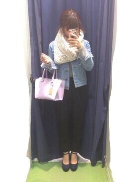 「murua」｜mpさん（レディース・161cm）の冬コーディネート