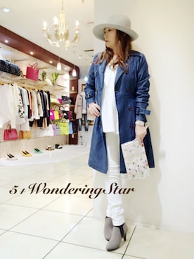 「アイテム（ブーティ）」を使った、Tiaraさん（レディース・160cm）の冬コーディネート