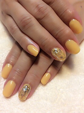 「サマーネイル」｜nail..A_tさん（レディース・153cm）の夏コーディネート