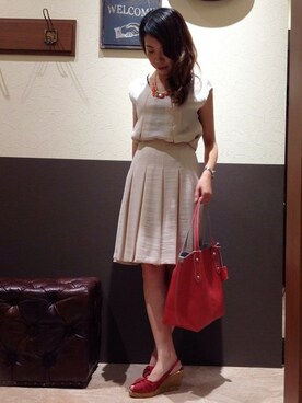 エグチさん（レディース・157cm）の夏コーディネート