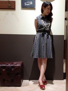 エグチさん（レディース・157cm）の夏コーディネート