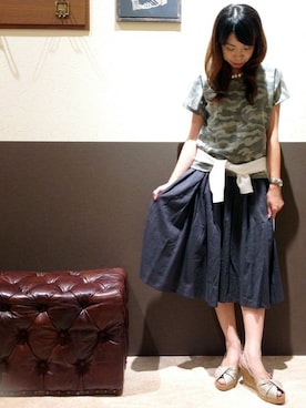 エグチさん（レディース・157cm）の夏コーディネート