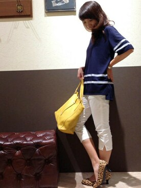 エグチさん（レディース・157cm）の夏コーディネート