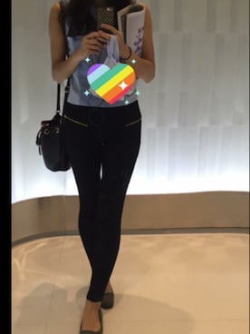 「PULL&BEAR（プルアンドベア）のアイテム（スラックス）」を使った、lslさん（レディース・164cm）の秋コーディネート