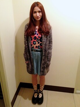 「ESPRIT（エスプリ）のアイテム（ピーコート）」を使った、Changさん（レディース・163cm）の夏コーディネート