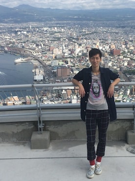 ryskさん（メンズ・185cm）の秋コーディネート