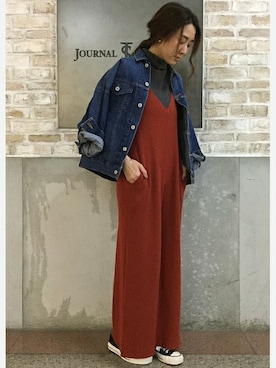 「JOURNAL STANDARD（ジャーナルスタンダード）のアイテム（ブルゾン）」を使った、msさん（レディース・164cm）の秋コーディネート