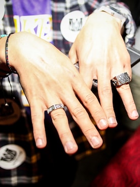 「リング」｜HEXAROさん（メンズ・181cm）の秋コーディネート