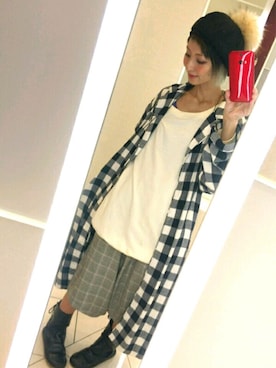 「une nana cool（ウンナナクール）のアイテム」を使った、love blue さん（レディース・158cm）の秋コーディネート