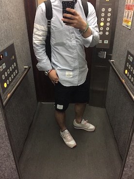 「GIVENCHY（ジバンシイ）のアイテム（腕時計）」を使った、yu-kingさん（メンズ・173cm）の夏コーディネート