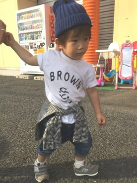 JINさん（キッズ・80cm）の夏コーディネート