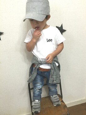 JINさん（キッズ・90cm）の夏コーディネート