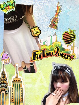 かしさん（レディース・161cm）の夏コーディネート