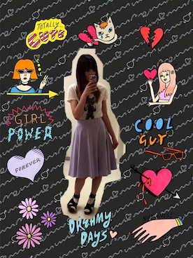 かしさん（レディース・161cm）の夏コーディネート