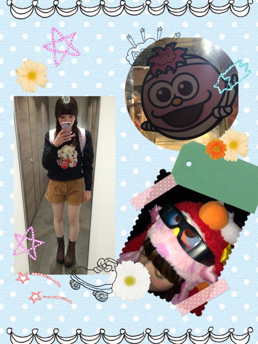 パープル系のバックパック/リュックを着用したレディースの秋コーディネートの1枚目の写真