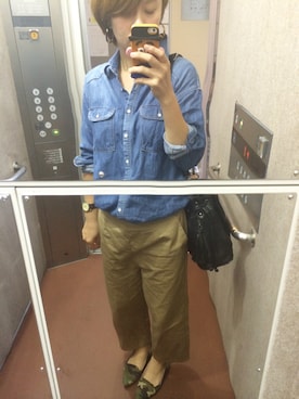 うむ☺︎さん（レディース・158cm）の秋コーディネート