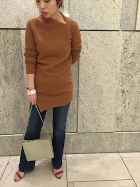 「ピンヒール」｜yuriさん（レディース・156cm）の冬コーディネート