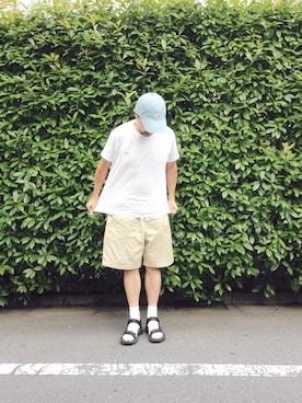 「MACKDADDY（マックダディー）のアイテム（その他パンツ）」を使った、nmfn1313さん（メンズ・172cm）の夏コーディネート