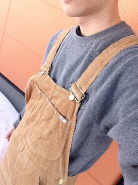 「Lee（リー）のアイテム（その他アウター）」を使った、ゆーたさん（メンズ・171cm）の春コーディネート