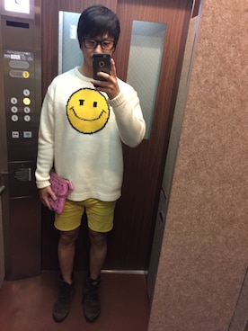 「DSQUARED2（ディースクエアード）のアイテム（その他パンツ）」を使った、Masaさん（メンズ・176cm）の秋コーディネート