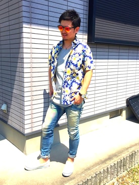 yosukeさん（メンズ・172cm）の夏コーディネート
