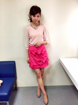 「willselection」｜「アイテム（アクセサリー）」を使った、橘ゆりかさん（レディース・160cm）の春コーディネート