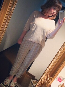 みーちゃんさん（レディース・153cm）の夏コーディネート