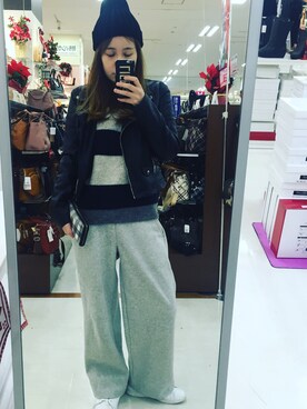 sakoda.yさん（レディース・164cm）の冬コーディネート