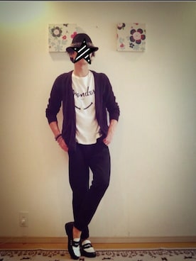 「BOYCOTT（ボイコット）のアイテム（シューズ）」を使った、Heidelさん（メンズ・174cm）の秋コーディネート