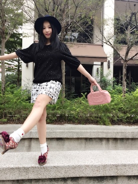 「model」｜Viさん（レディース・162cm）の冬コーディネート