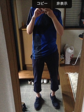 あおさんさん(メンズ・175cm)の夏コーディネート