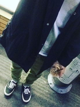 「Old adidas（オールドアディダス）のアイテム（ジャケット/アウター）」を使った、 T.Tさん（メンズ・169cm）の秋コーディネート