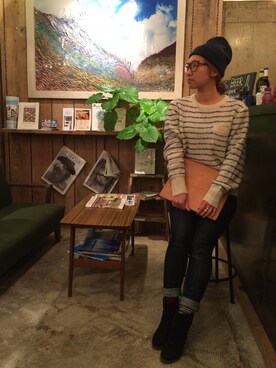 MIDTIDEkamakuraさん（レディース・156cm）の秋コーディネート