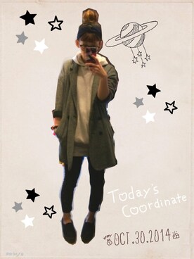 tmifkさん（レディース・163cm）の秋コーディネート