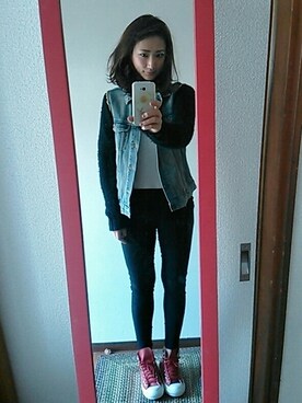 yuzuna108さん（レディース・175cm）の秋コーディネート