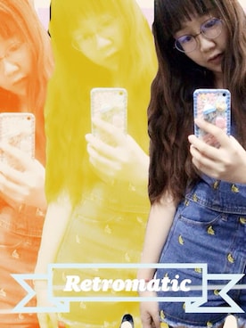 「dazzlin（ダズリン）のアイテム（つなぎ/オールインワン）」を使った、松塔sotaさん（レディース・158cm）の冬コーディネート