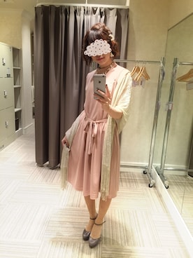 「LA BELLE ETUDE（ラベルエチュード）のアイテム（シューズ）」を使った、satiさん（レディース・159cm）の秋コーディネート