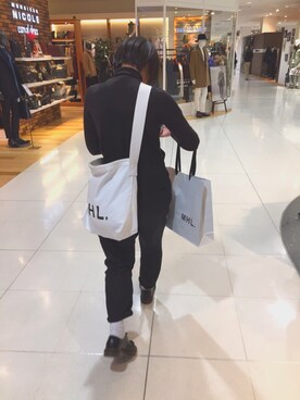 「Handmade（ハンドメイド）のアイテム（サロペット/オーバーオール）」を使った、台さん（レディース・160cm）の秋コーディネート