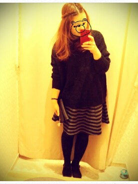 y + aさん（レディース・160cm）の冬コーディネート